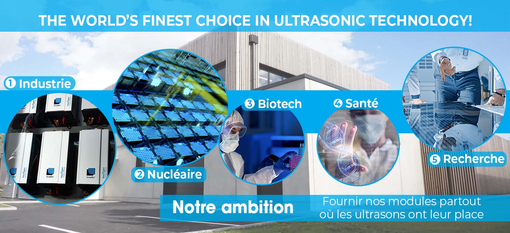 domaines d'applications ultrasons