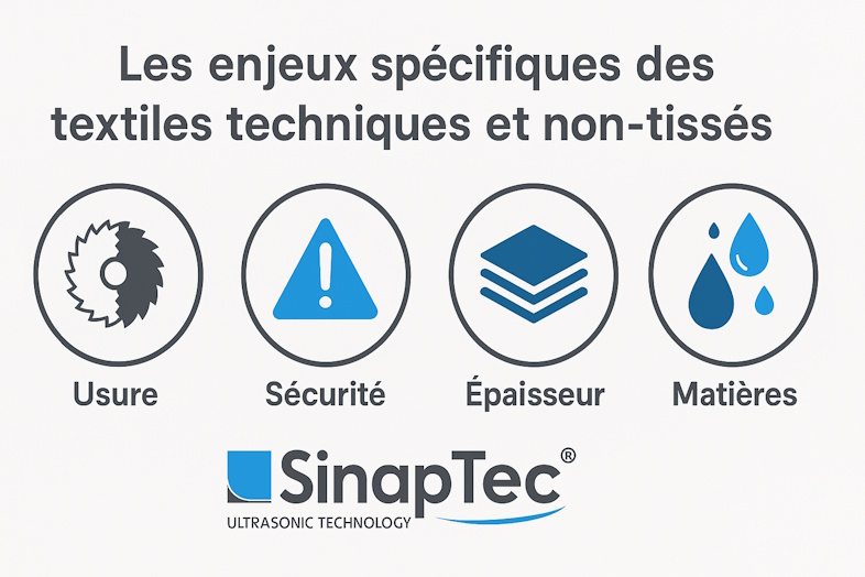 découpe textiles techniques non-tissés