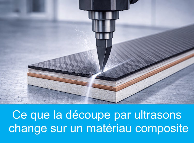 découpe ultrason sur matériau composite