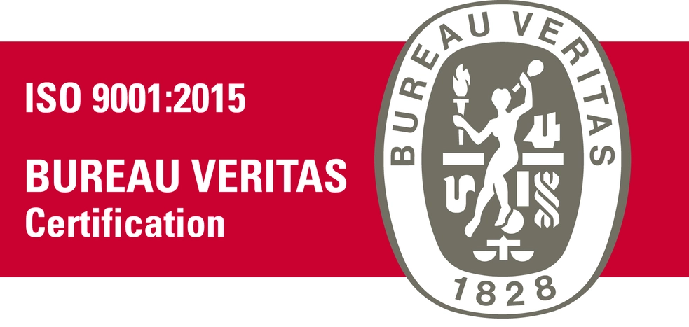 Certification Bureau Veritas ISO 9001:2015