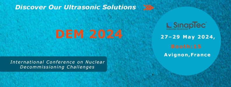 Ultrasound technology for nuclear decommissioning at DEM2024