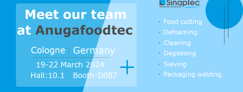 Ultrasonic OEM solutions for your food processing and packaging