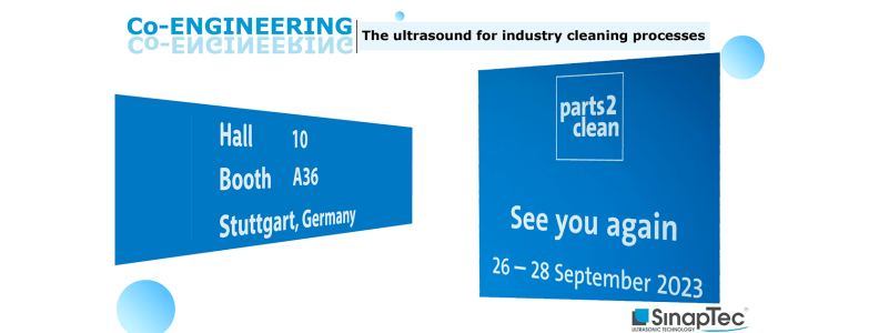 Discover our new ultrasonic cleaning modules at Parts2clean 2023